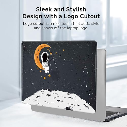 Miniatura 100 de Funut Funda compatible con MacBook Air de 15 pulgadas 2024 2023 versión M3 A3114 M2 A2941 con pantalla de retina líquida y Touch ID, carcasa rígida