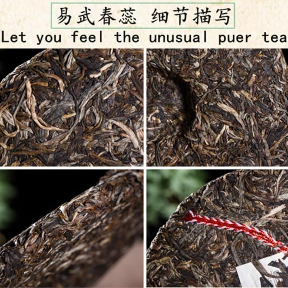 Pu-Erh Surowa Herbata Yunnan Menghai 357g Yiwu Starożytne Drzewo Wiosenna
