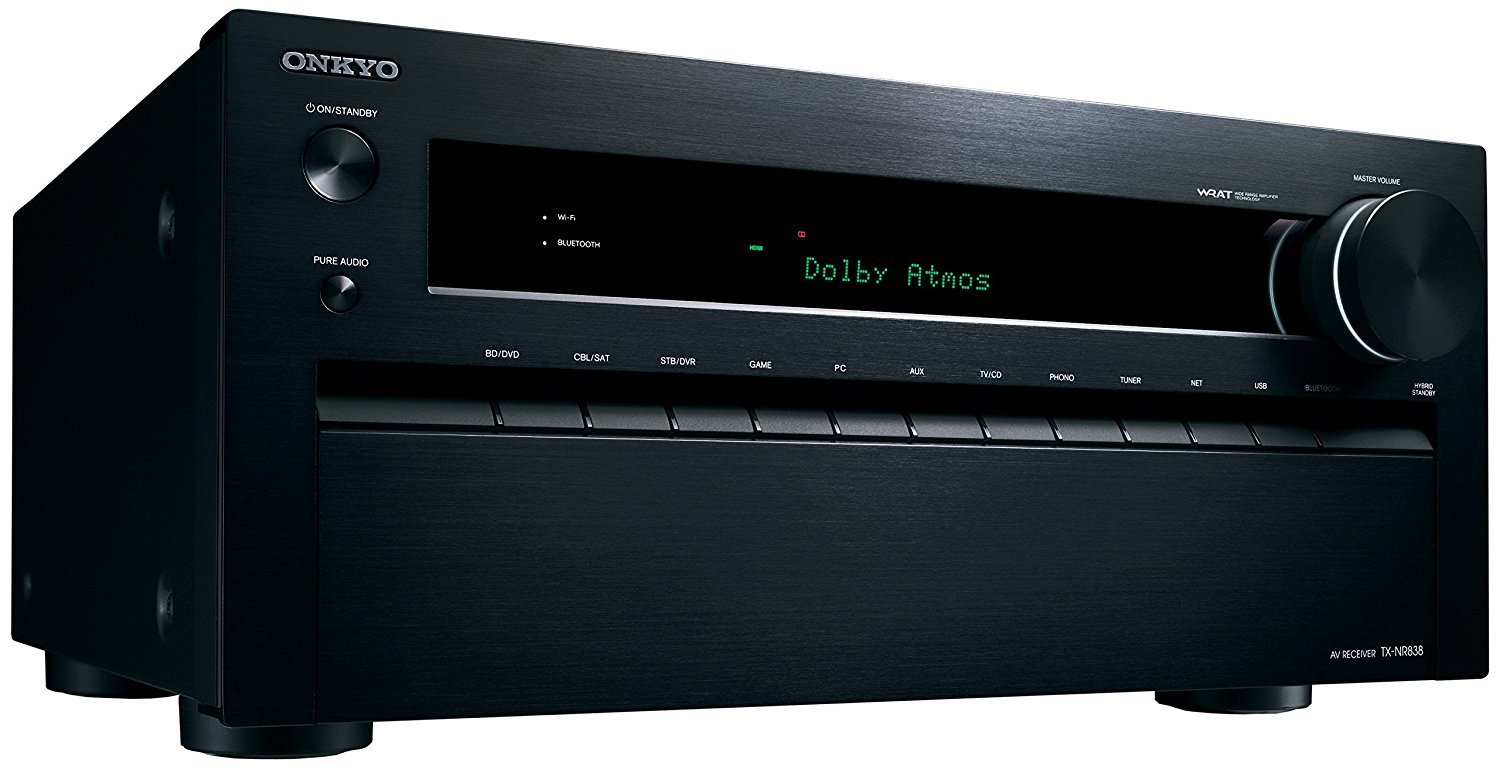 Amazon.com: Onkyo TX-NR838 7.2-Ch Network A/V Receiver w/ HDMI 2.0