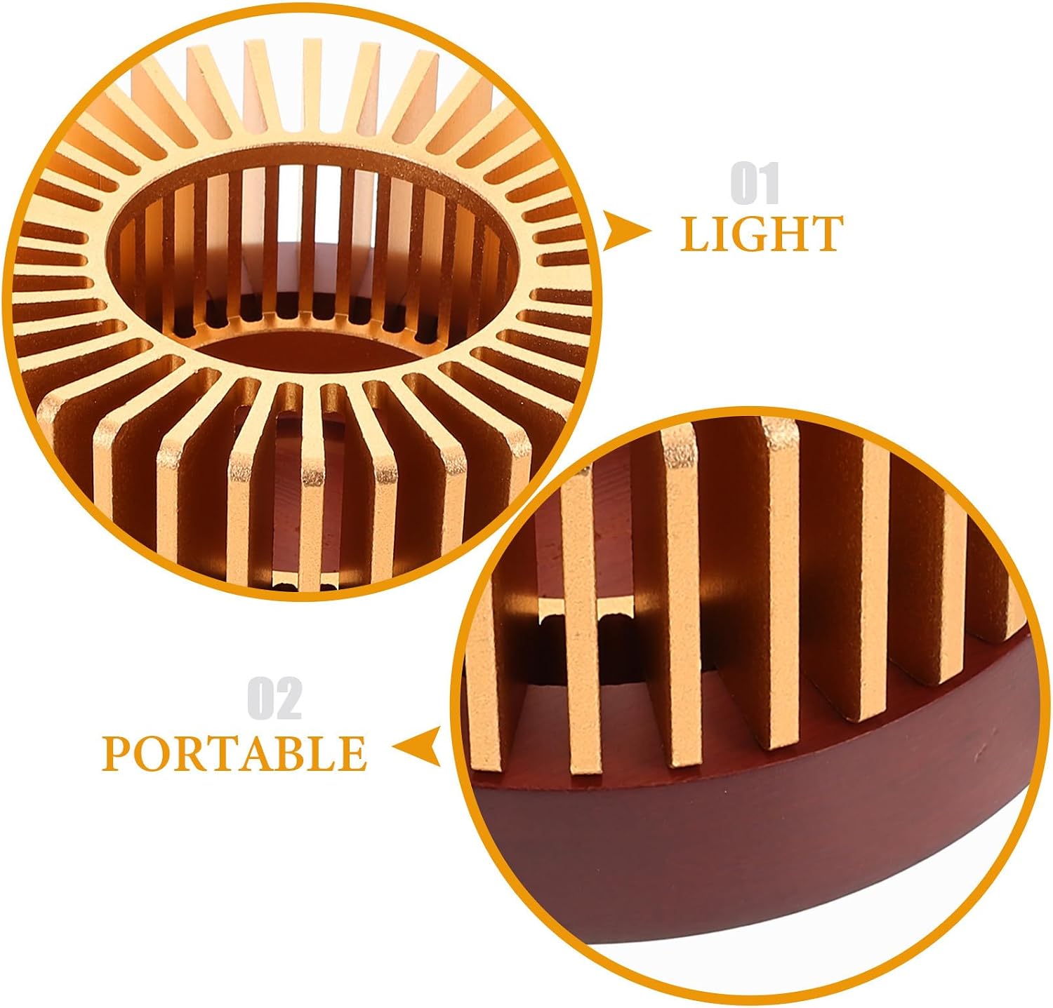 Tea Warmer Base 11cm Diameter Alloy Metal Teapot Heating Stand with Candle Warmer for Home Kitchen Coffee and Tea Accessories