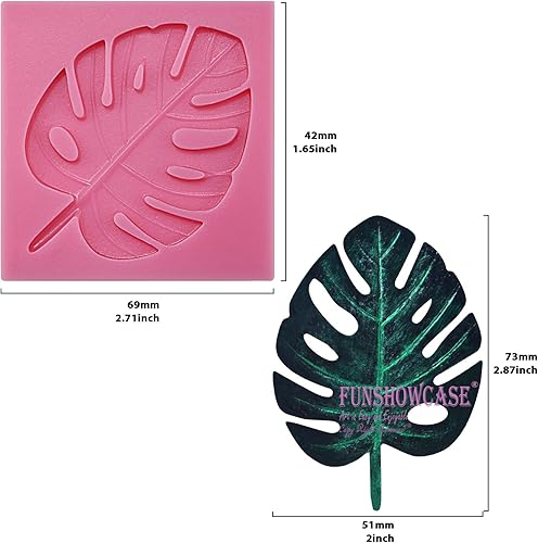 Vista 33 de FUNSHOWCASE Flamingo Aloha Party Fondant - Molde de silicona para Sugarcraft, decoración de cupcakes, fabricación de joyas, proyectos de Flamenco