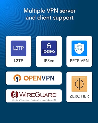 Miniatura 7 de Cudy Nuevo enrutador VPN Gigabit Multi-WAN, hasta 4 puertos WAN Gigabit, enrutador SMB, equilibrio de carga, protección contra rayos, enrutador PPTP