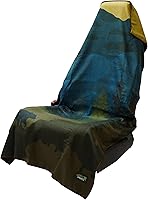 Vista 86 de Sprints Toalla atlética para correr, tamaño completo, funda de asiento de automóvil, microfibra de rendimiento (Retro Sunset)