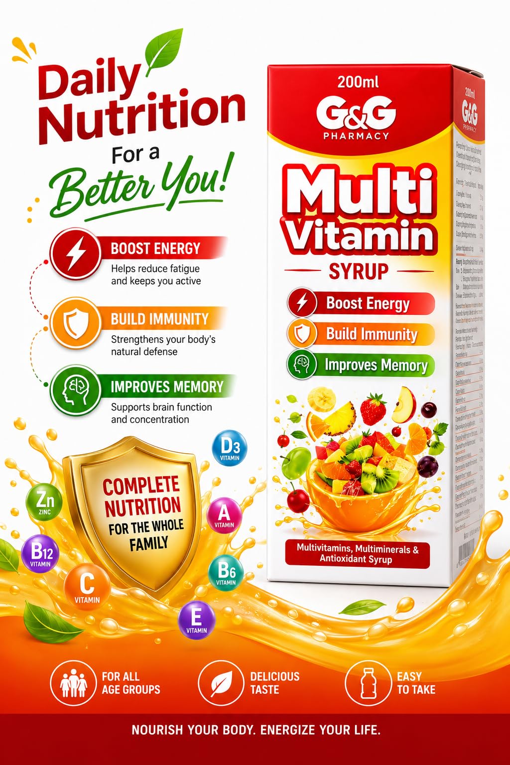 multivitamin | Enriched with Minerals ✓ Antioxidant Formula ✓ Helps Fill Nutritional Gaps-image-31