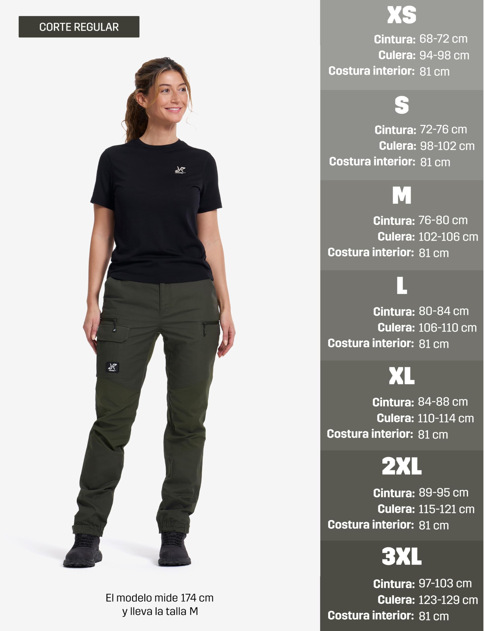 RevolutionRace Nordwand Pantalones Trekking Mujer, Pantalones para Senderismo y diversas Actividades al Aire Libre. Pantalones de Senderismo, Trekking y Trab