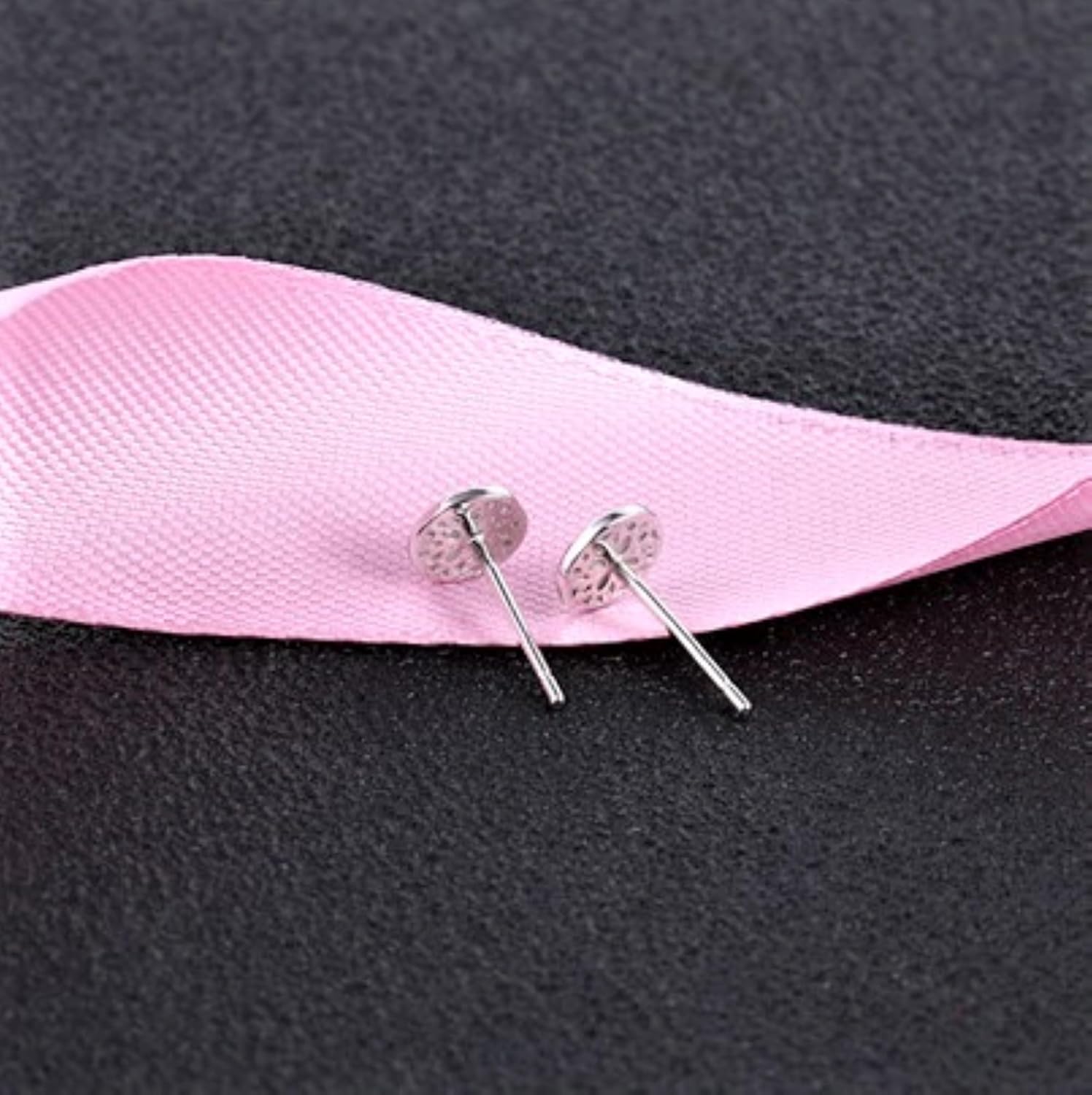 925 Sterling Silver Bauhinia Orchid Flower Stud Earrings, Hypoallergenic Stud Earring Ear Studs for Women Ladies - Image 5