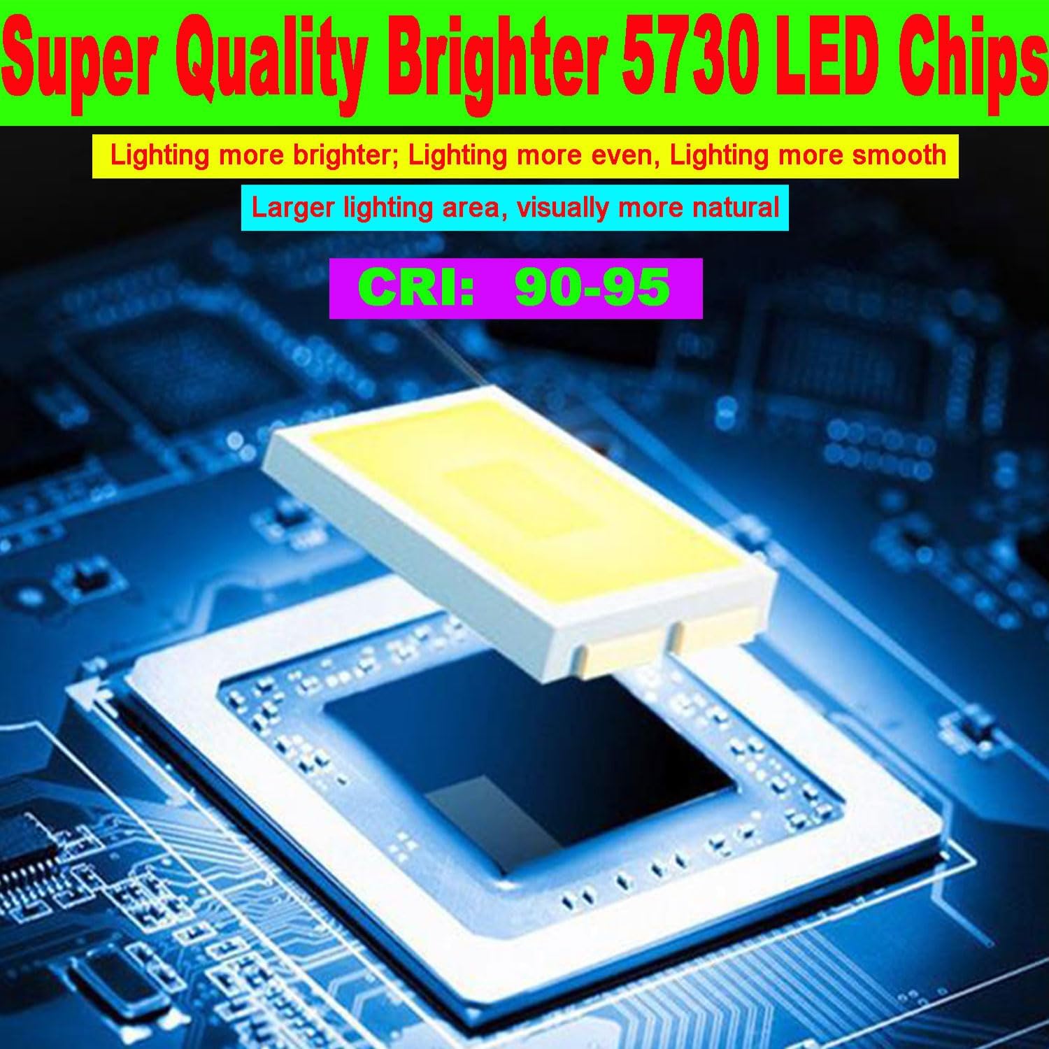 LED Strip Lights, DC12V 5m/16.4ft Dimmable SMD 5730 (5630 Upgraded) Super Bright 600LEDs 28000LM LED Ribbon Lights Strip Non-Waterproof, 2 Times Brighter Than 3528, Neutral White 4000K
