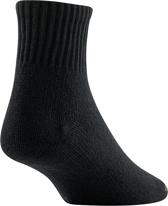 GOLDTOE Men's Ultra Tec Performance Quarter Socks, 3-pairs