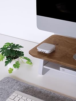 Fagus Wood Small Monitor Stand (Oak)