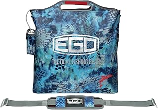 Ego Waterproof Weigh-in Bag for Bass Fishing, Ideal for Fishing Tournaments, Bass Tourneys & Weighing Fish, Top Zipper Closure Durable Fish Bag, Survival Bag Must Have, Pontus Cooler - Ego