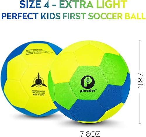 Miniatura 5 de Picador The House Ball, pelotas de fútbol para interiores, suaves y seguras, tamaño 4, para el interior del patio de casa, divertidos regalos de