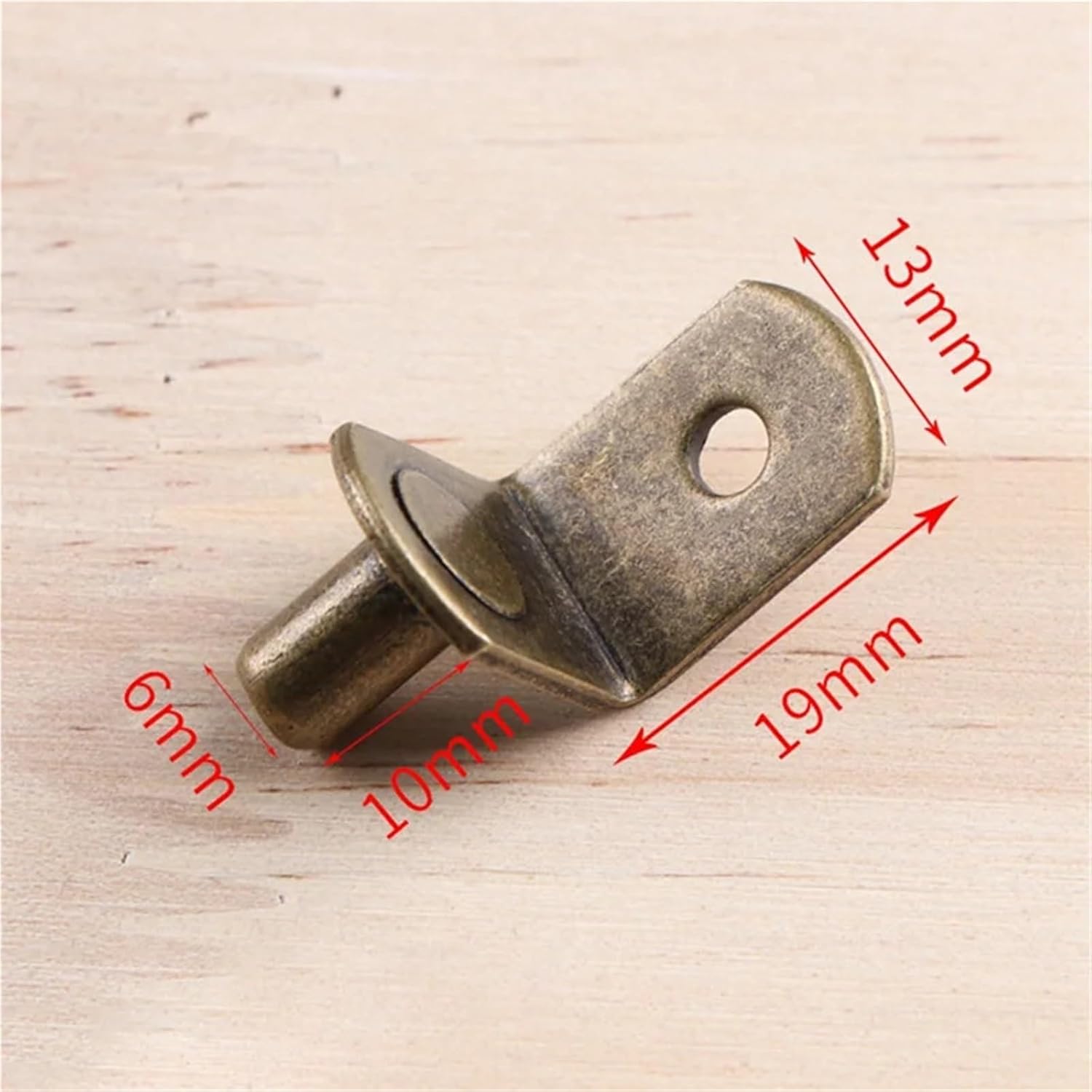 Shelf Pegs 100pcs Shelf Support Stud Pins, L-Shaped Cabinet Furniture Partition Brackets for Shelves