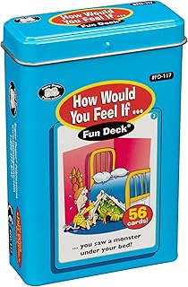 Super Duper Publications | How Would You Feel If Fun Deck | Understanding Feelings and Emotions Flash Cards | Educational Learning Materials for Children