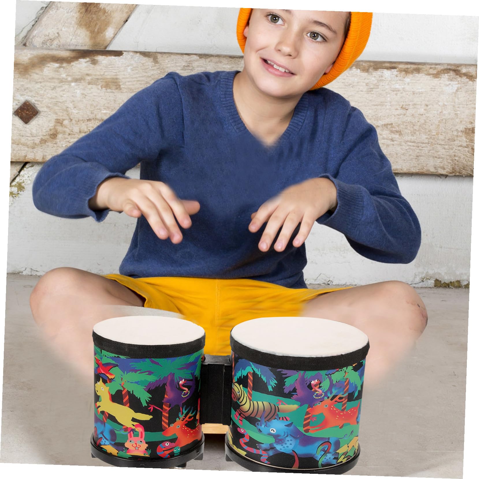 Bongó Infantil Juego de Juguete Pulgadas 6 1 Percusión y 5