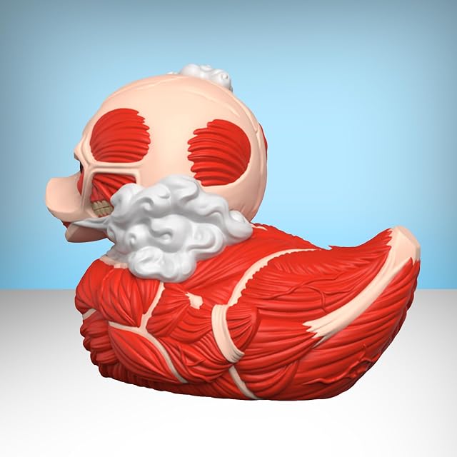Foto 5 de 6 de TUBBZ XL: Attack on Titan - Colossal Titan Figura Gigante Coleccionable de Pato de Goma Disfrazado