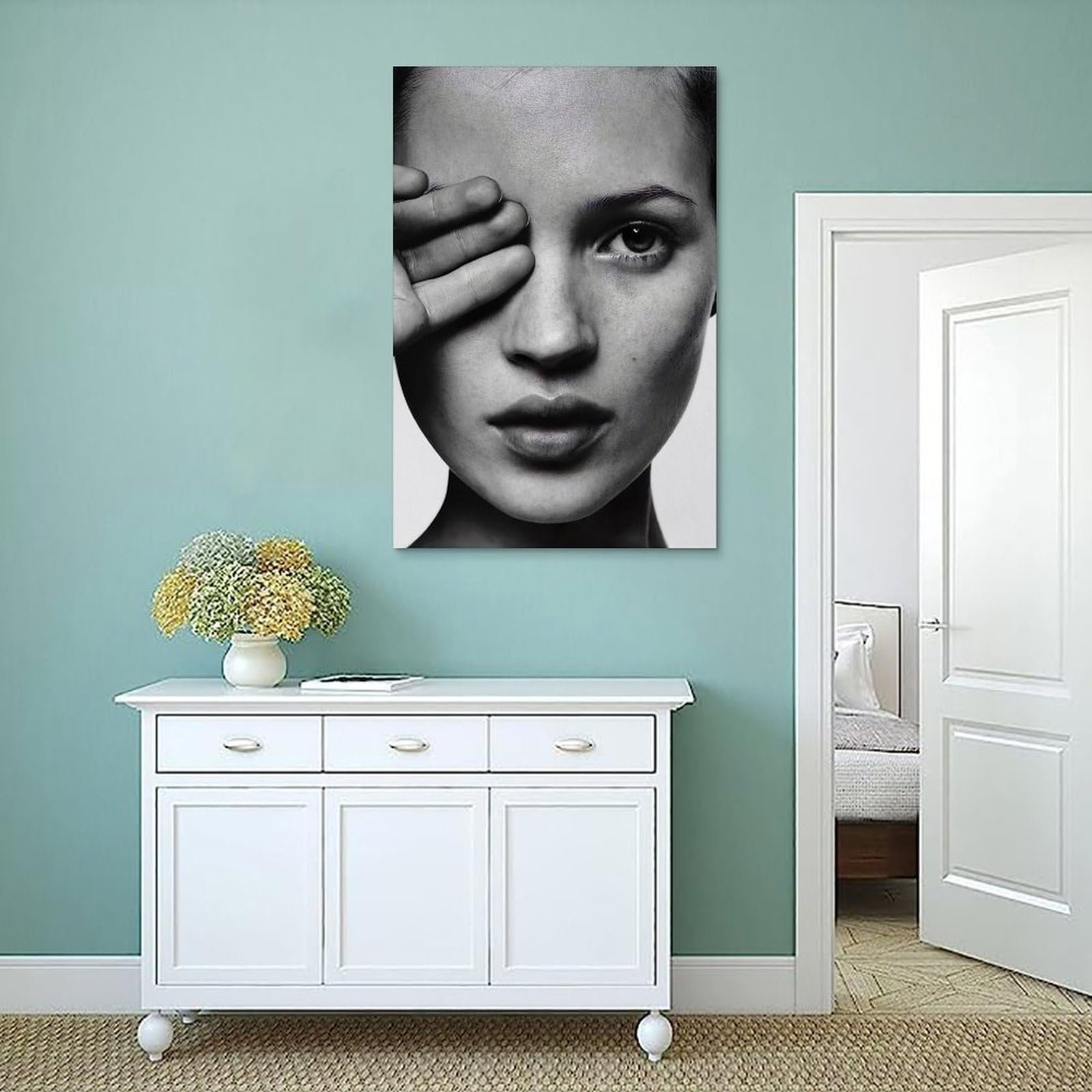 Kate Poster Sur Toile Style Vintage Moss Model Music - Décoration