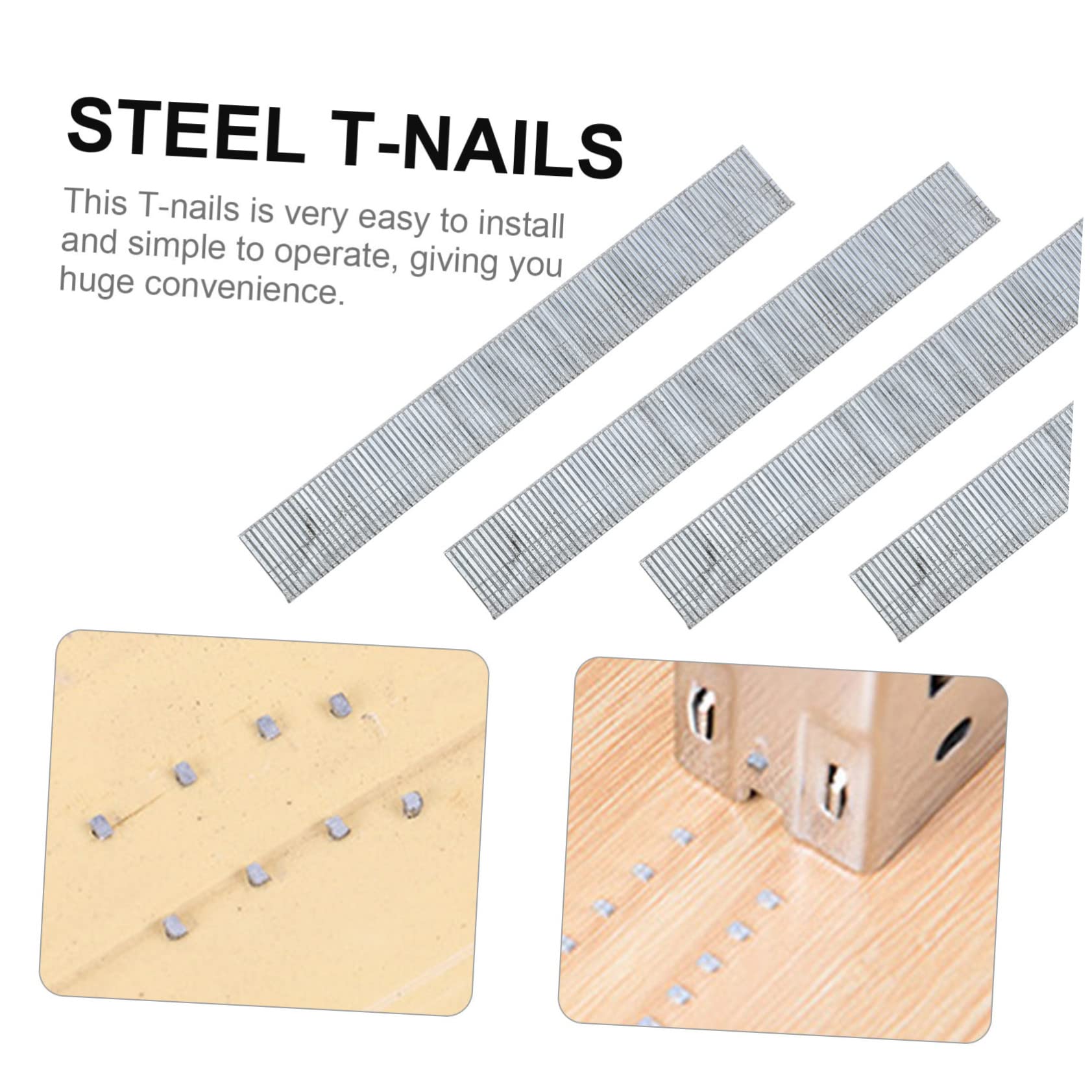 MUSISALY 5000pcs Straight Nail Pin Woodworking Nails Finish Straight Nails for Carpentry Upholstery