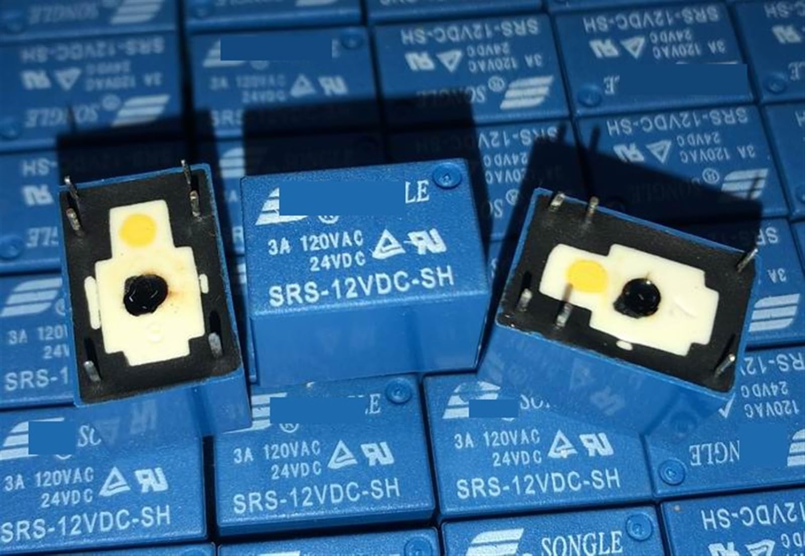 Relé SRS-06VDC-SL miniatura de 6 pines 3A componente electrónico compatible con circuitos 4100 1