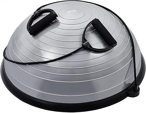 Miniatura 4 de VEVOR Entrenador de media pelota de ejercicio, pelota de equilibrio de 2326 pulgadas, pelota de estabilidad de capacidad de 1500 libras, pelota de