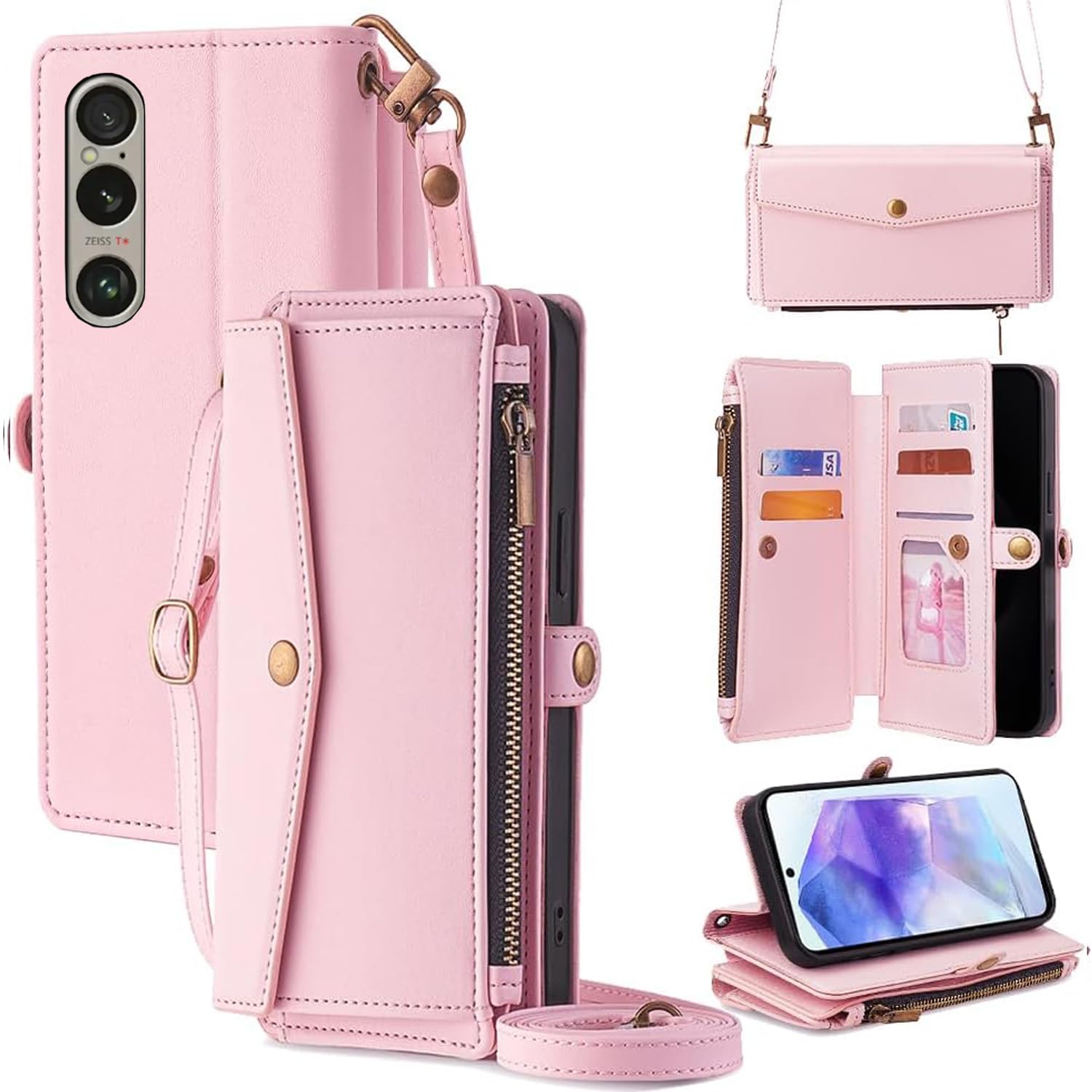 Amazon.co.jp: Xperia 1 VI ケース 財布型 エクスペリア1 vi Mark-6 SO 