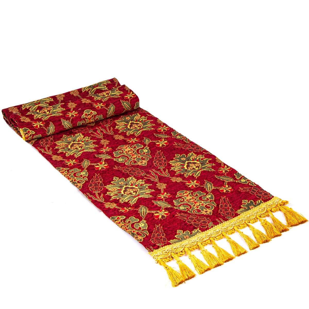 SPIRIT HOME INTERIORS - 175 x 33 cm Luxury Floral Turkish Style Oriental Kitchen Dining Coffee Table Runner Bohemian Homeware (Pattern 3)
