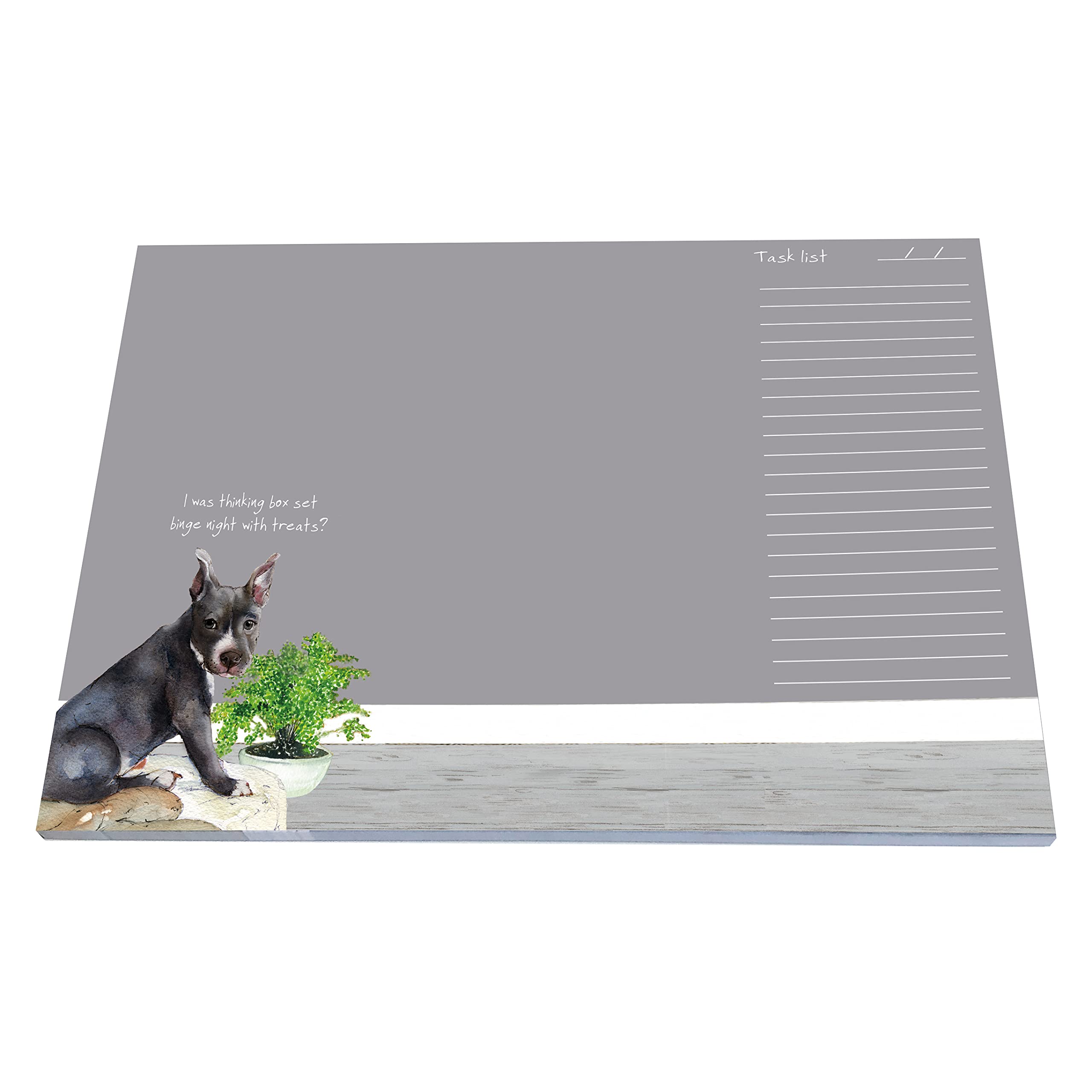 Desk Jotter Box Set Binge Night with Treats? Little Dog Laughed Notepad LDDJ02 - Image 2