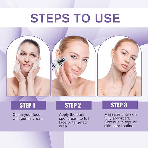 Miniatura 6 de Actualizado Eliminador de manchas oscuras para cara, suero brillante corrector de manchas oscuras con niacinamida retinol y vitamina C, removedor