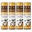 Badger Sweet Orange Cocoa Butter Lip Balm, 100% Organic Lip Balm, Hydrating Long Lasting Lip Moisturizer, Large Stick Lip Care, 4-pack
