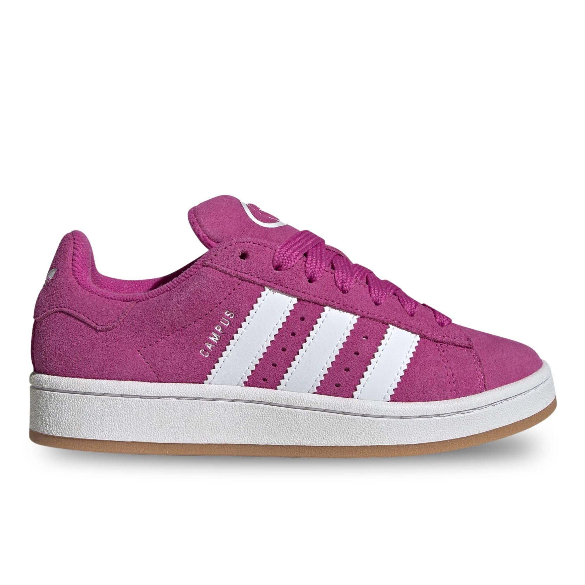 adidas Campus 00S J Undefined's 3-Stripes 60S Retro Contrast Trainers (Pink White, US 6)