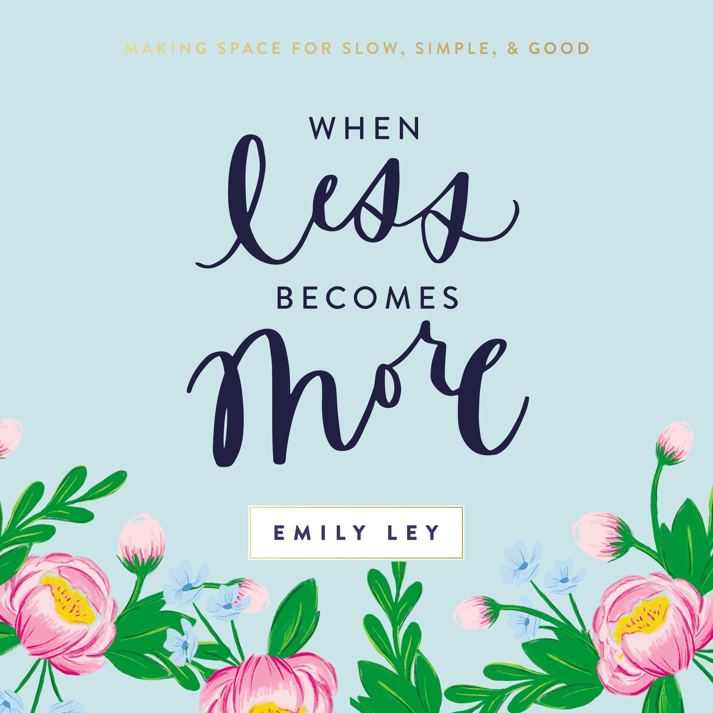 Cover art for When Less Becomes More