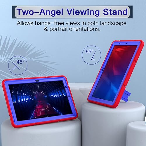 Miniatura 5 de Grifobes (para 1311 generación 20232021) Kindle Fire HD 1010 Plus, HD 10 KidsKids Pro Tablet, funda protectora resistente 3 en 1 con soporte para