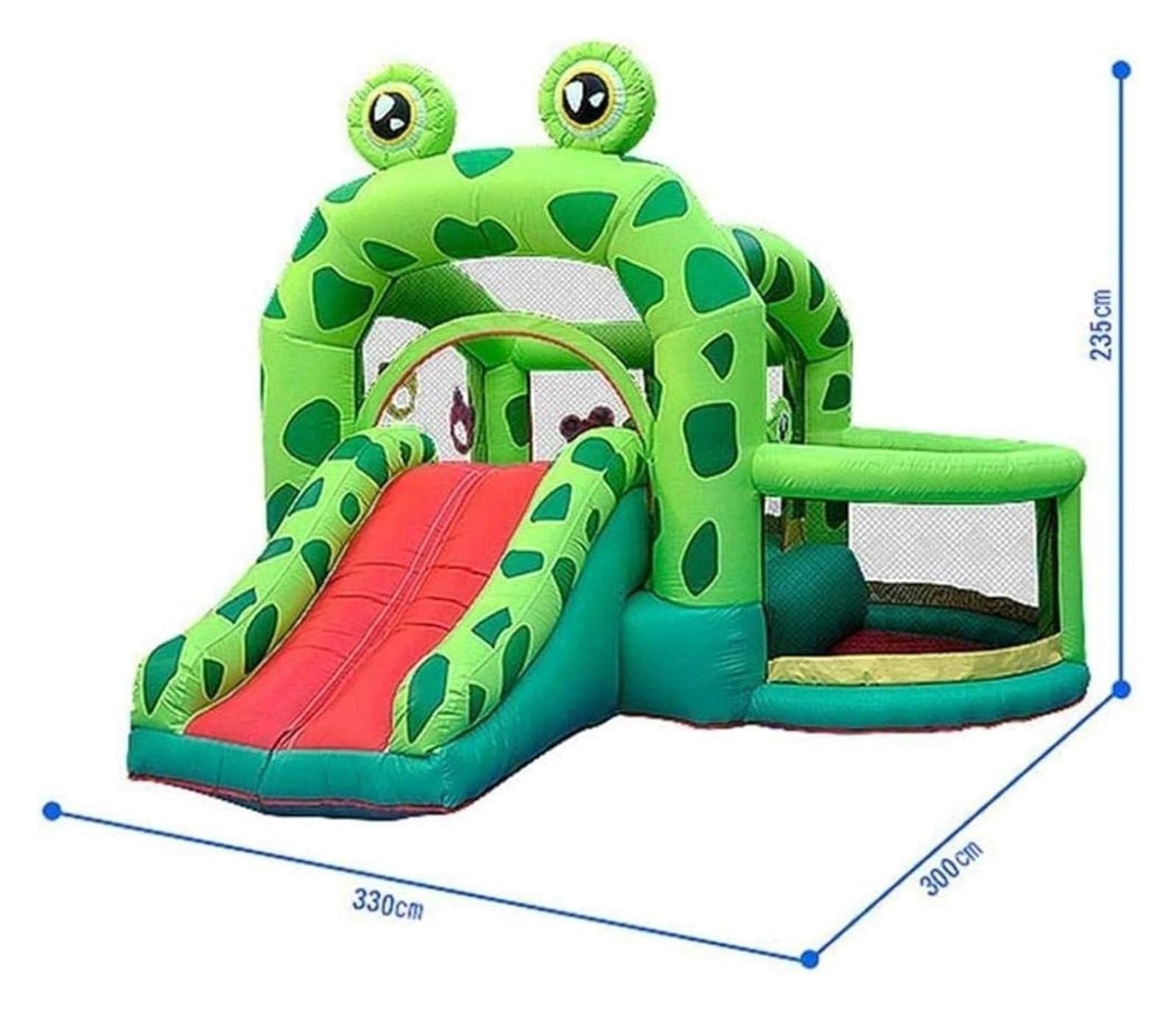 Castillo Hinchable, Y tobogán, Juguetes Cuadrados for Interiores y Exteriores de Naughty Castle