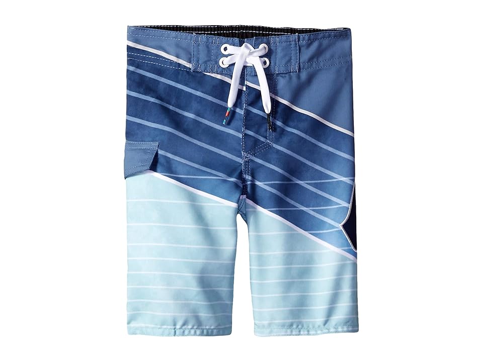 

Quiksilver Kids Slash Logo Boardshorts (Toddler/Little Kids) (Aquatic) Boy's Swimwear, Purple