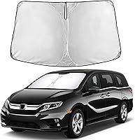 Vista 150 de EcoNour Parasol para Subaru Crosstrek 2013-2015 2016 2017, visera solar para parabrisas delantero y ventana, bloqueador de calor UV y protector