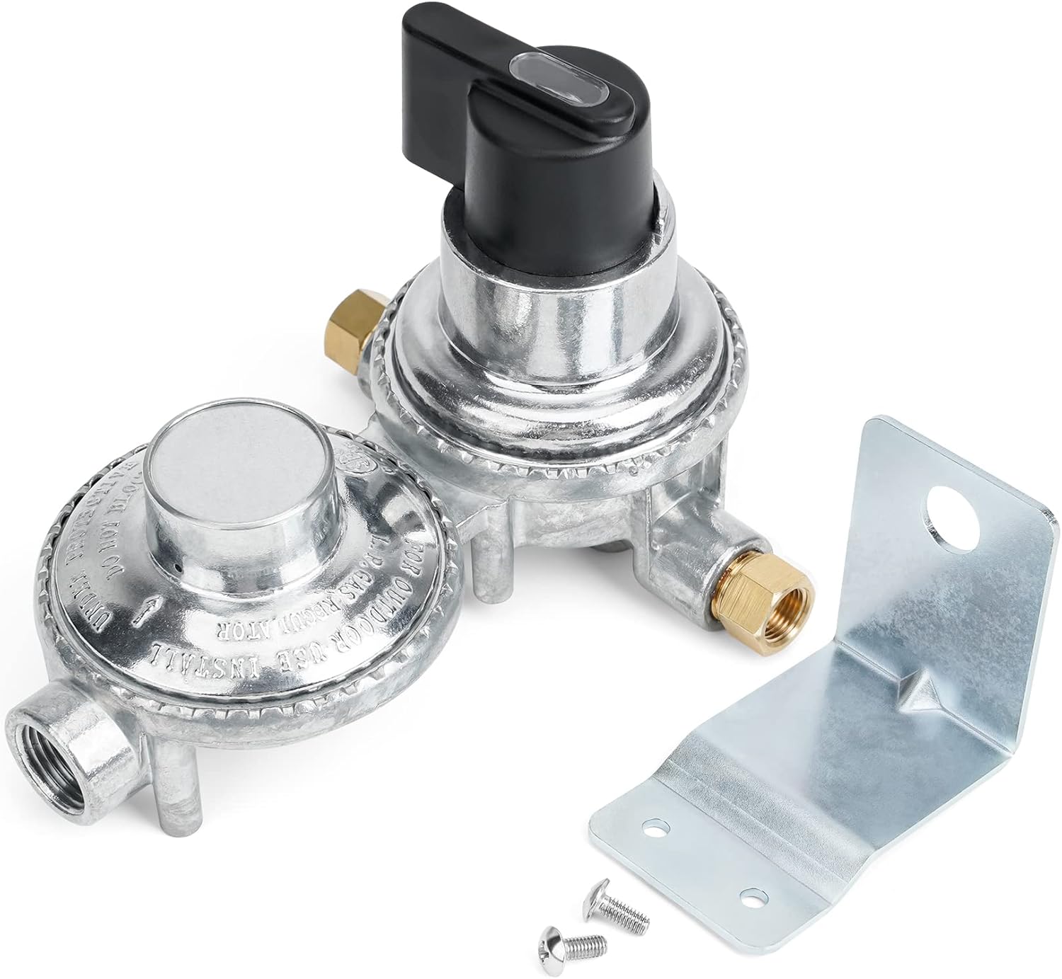 Onlyfire Propane 2 Stage Auto Changeover Regulator, LP Gas