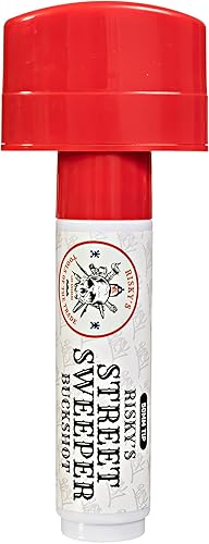 Miniatura 8 de Risky's Tools of the Trade Street Sweeper - Bolígrafo de pintura acrílica de 1.969 in para graffiti y bellas artes, (azul)