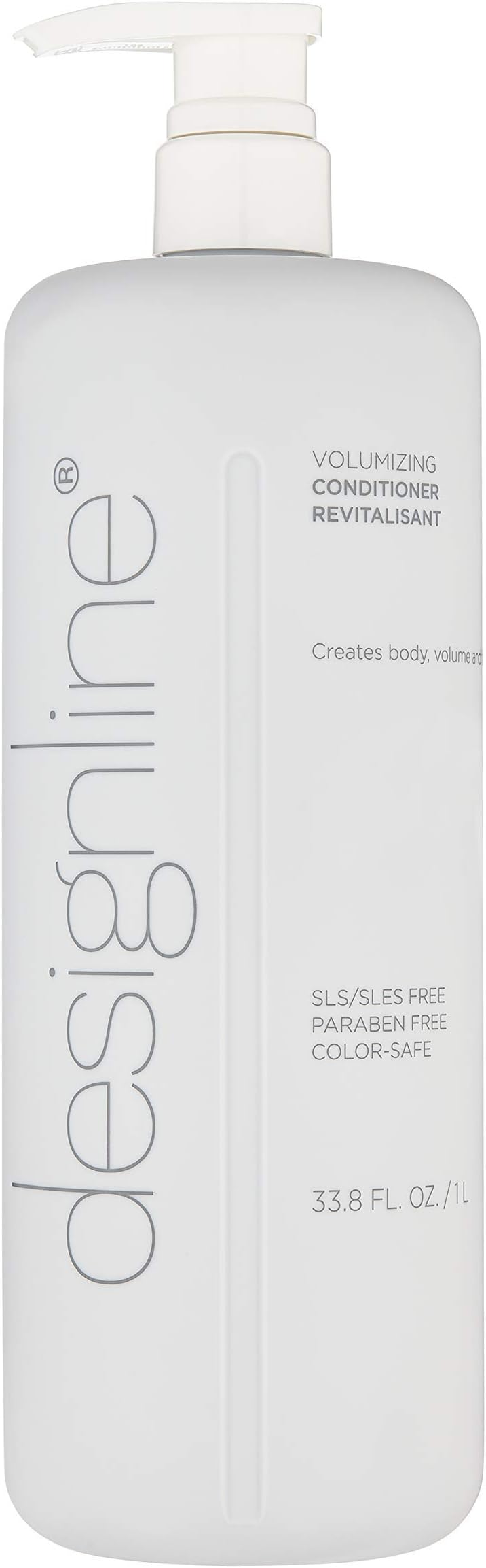 DESIGNLINEVolumizing Conditioner, 33.8 oz - Regis Sulfate Free Formula Boosts Volume and Detangles & Softens Hair (33.8 oz)