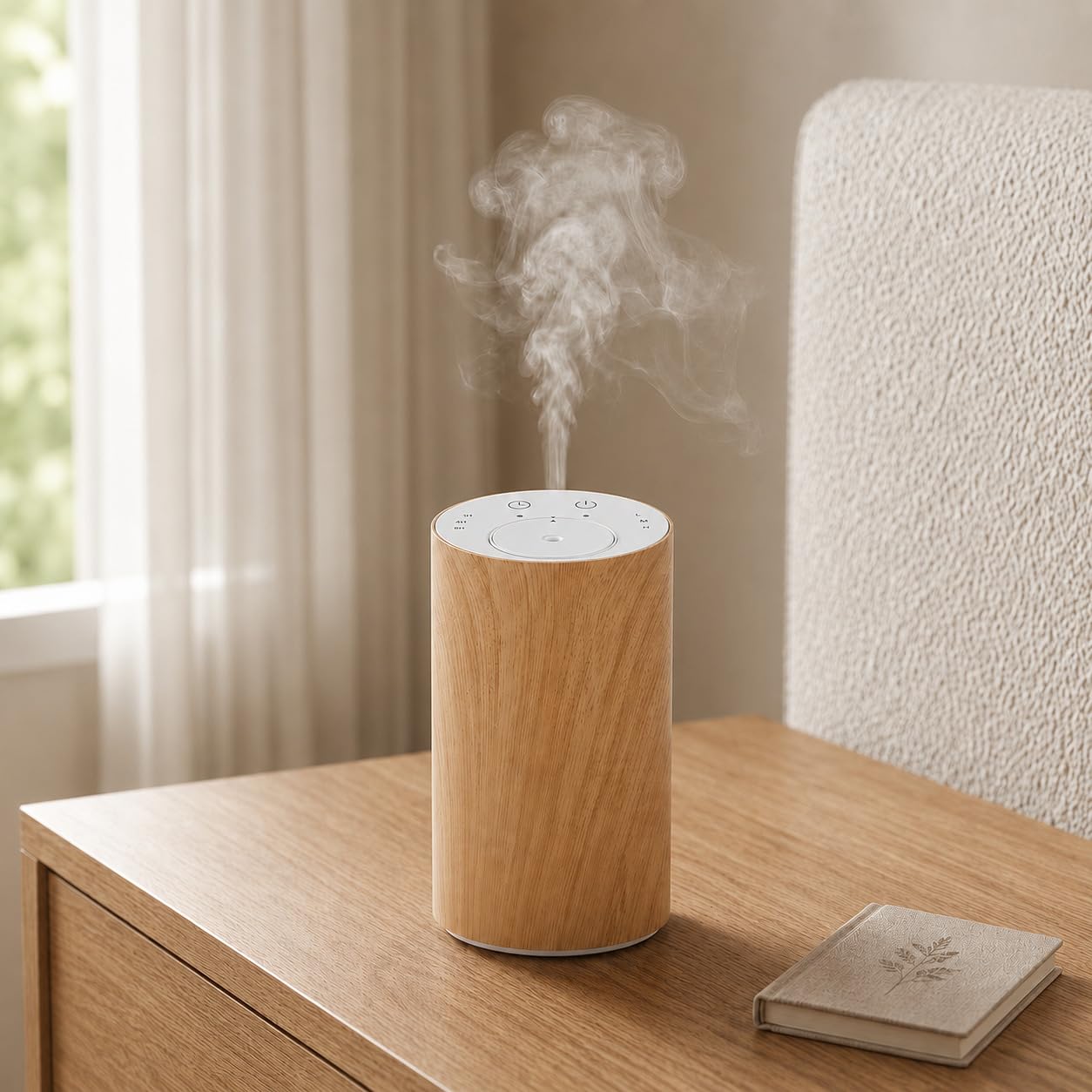 Aroma Diffuser Wasserloser für ätherische Öle: Elektrisch Kabellos