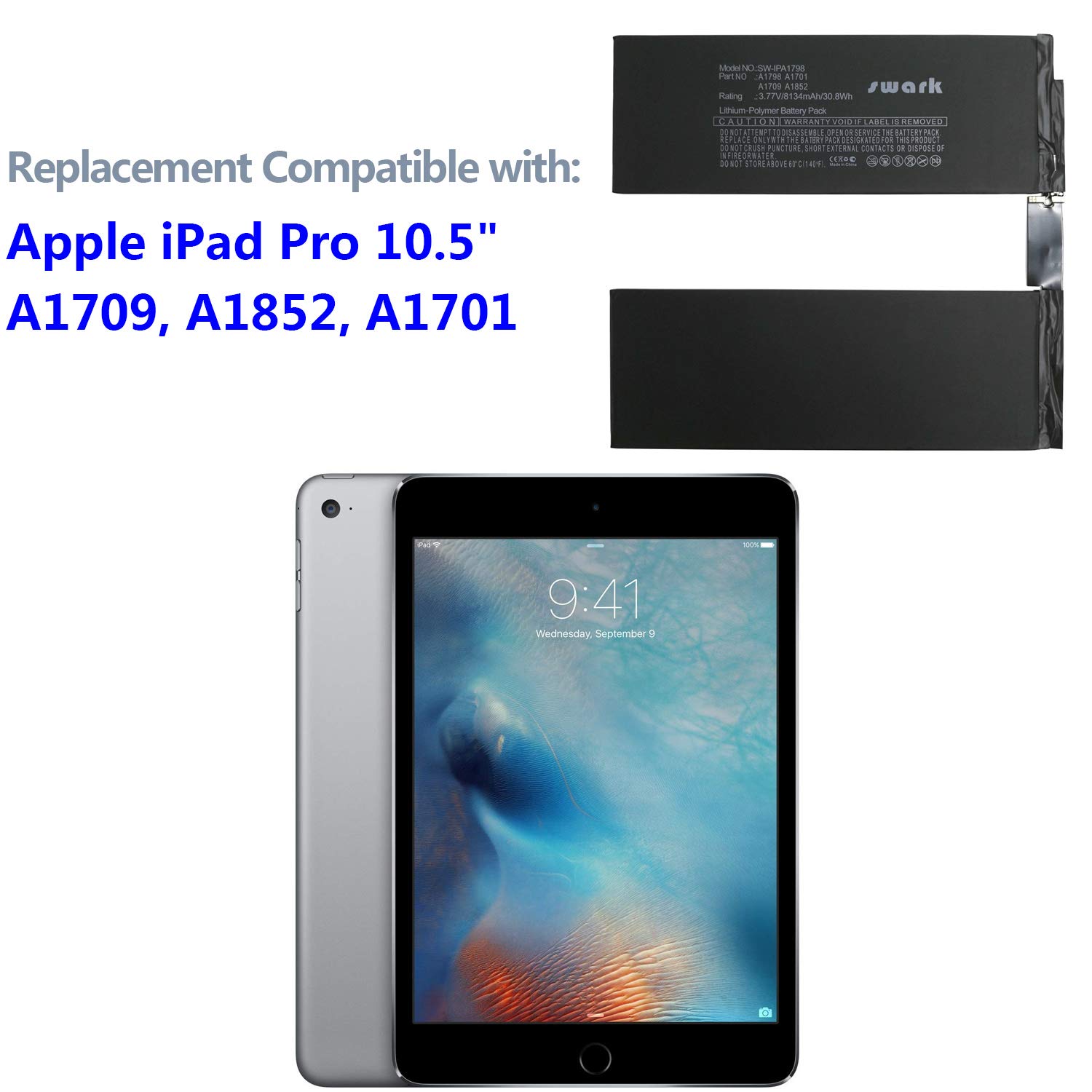 Amazon.com: SWARK Replacement A1798 Battery Compatible with