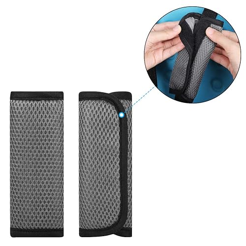 Miniatura 2 de Accmor Correas de asiento de automóvil para bebés y niños, fundas suaves para correas de asiento de automóvil, fundas de cinturón de seguridad para