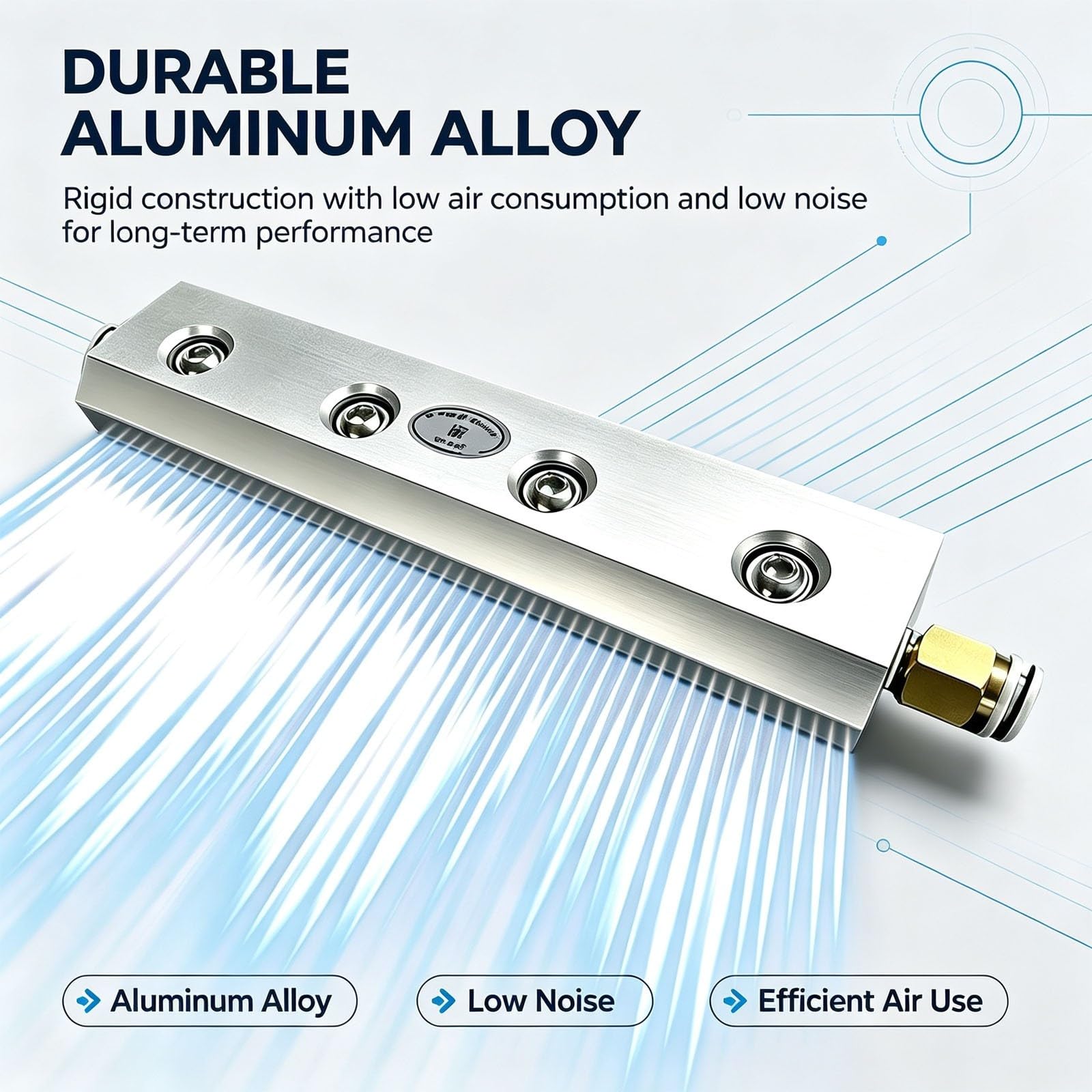 Hoja De Aire Soplado Polvo Aluminio, Soplador Cuchilla Aire