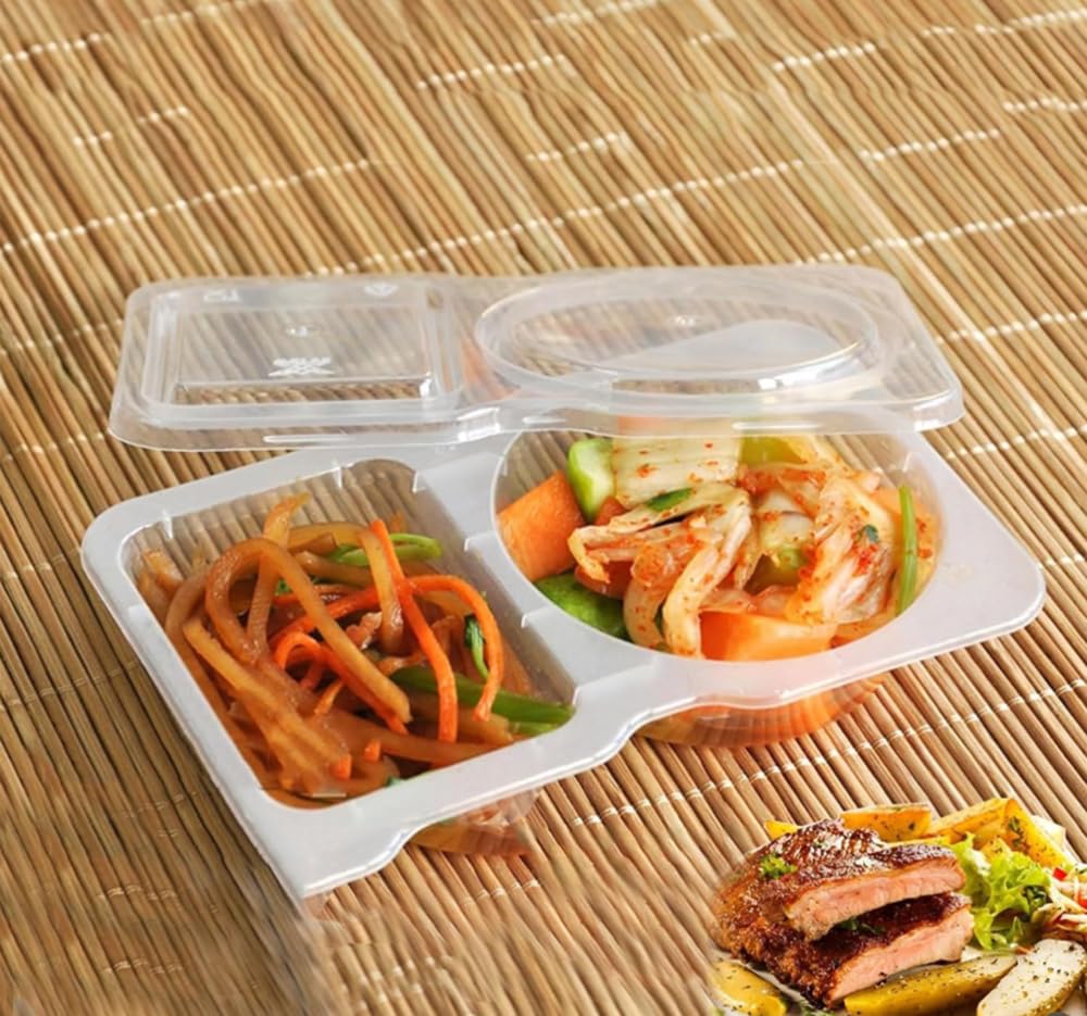 Generisch Snack Containers Reusable Snack Containers with Lids Snack Pack Containers Snack Box Container Snack Containers for Kids Condiment Containers with Lids Snack Containers for Adults (5pcs)