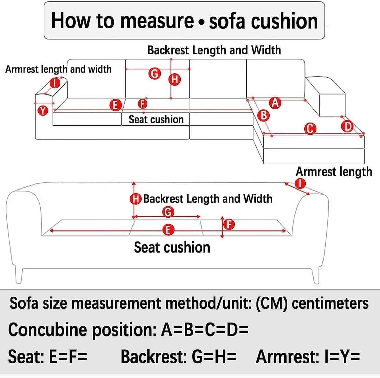 L-Shape Sofa Slipcover 1/2/3/4 Seater Quilted Corner Guard Non-Slip Furniture Protector Machine Washable Versatile Cover for Sectional Couch(H,110x110cm)