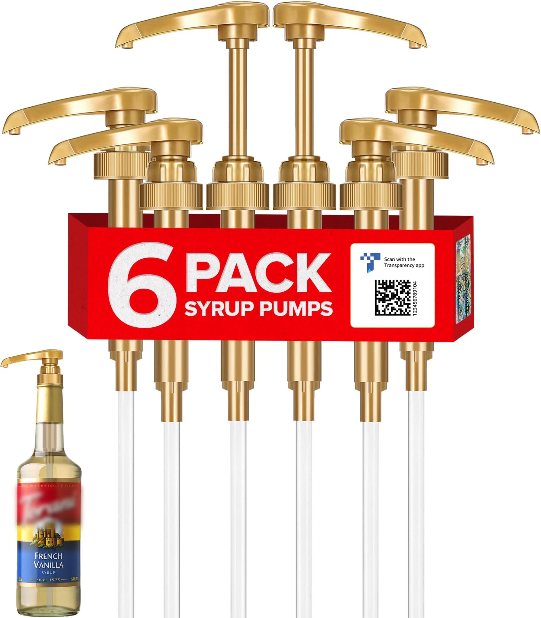 Torani Syrup Pump, 750 ML (Pack of 5) Industrial & Scientific