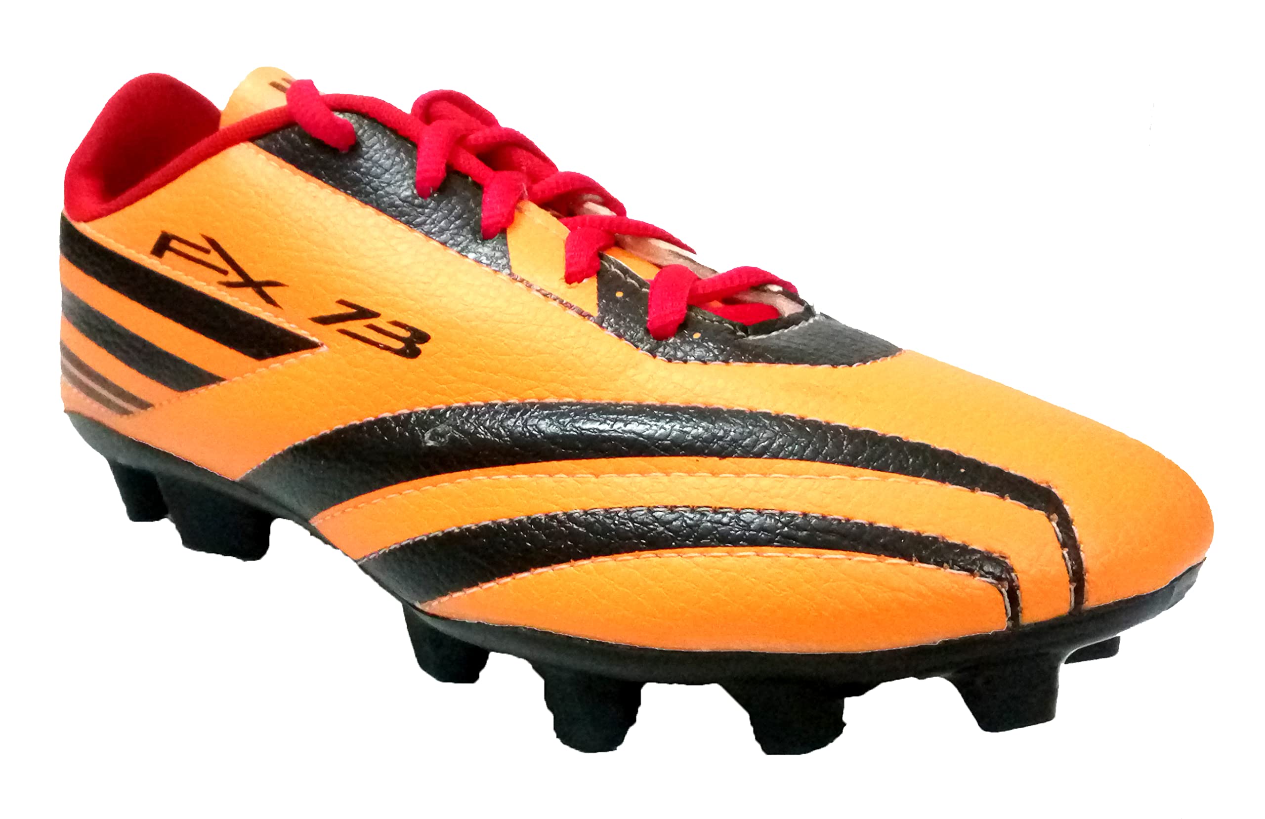 optimus FX 73 Inspire Hyper Venom Football Studs Cricket Studs Running Studs Synthetic Leather Shoes with PU Sole - Size-picture-15