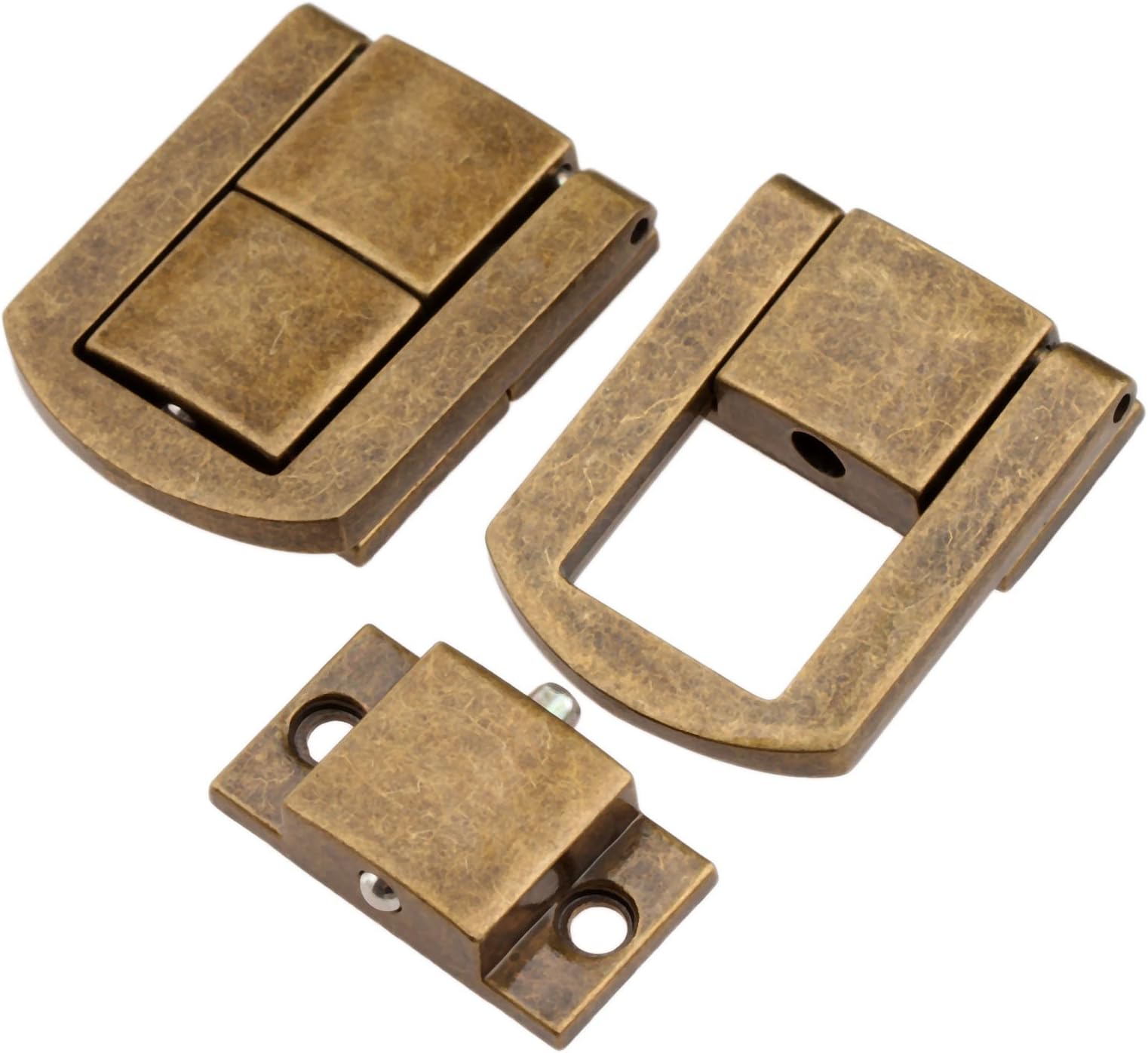 5Pcs Antique Bronze Box Latch Hasp