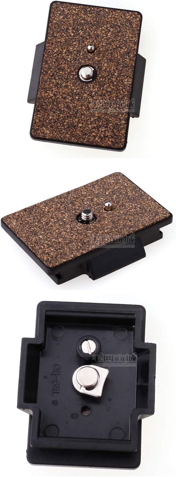 AECAM - Quick Release Plate for Yunteng VCT-950 880 870 860 588 8008 Tripod CX686 C600 DC70 for Velbon PH368 QB-6RL