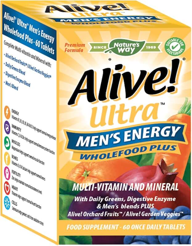Amazon.co.uk alive multivitamins
