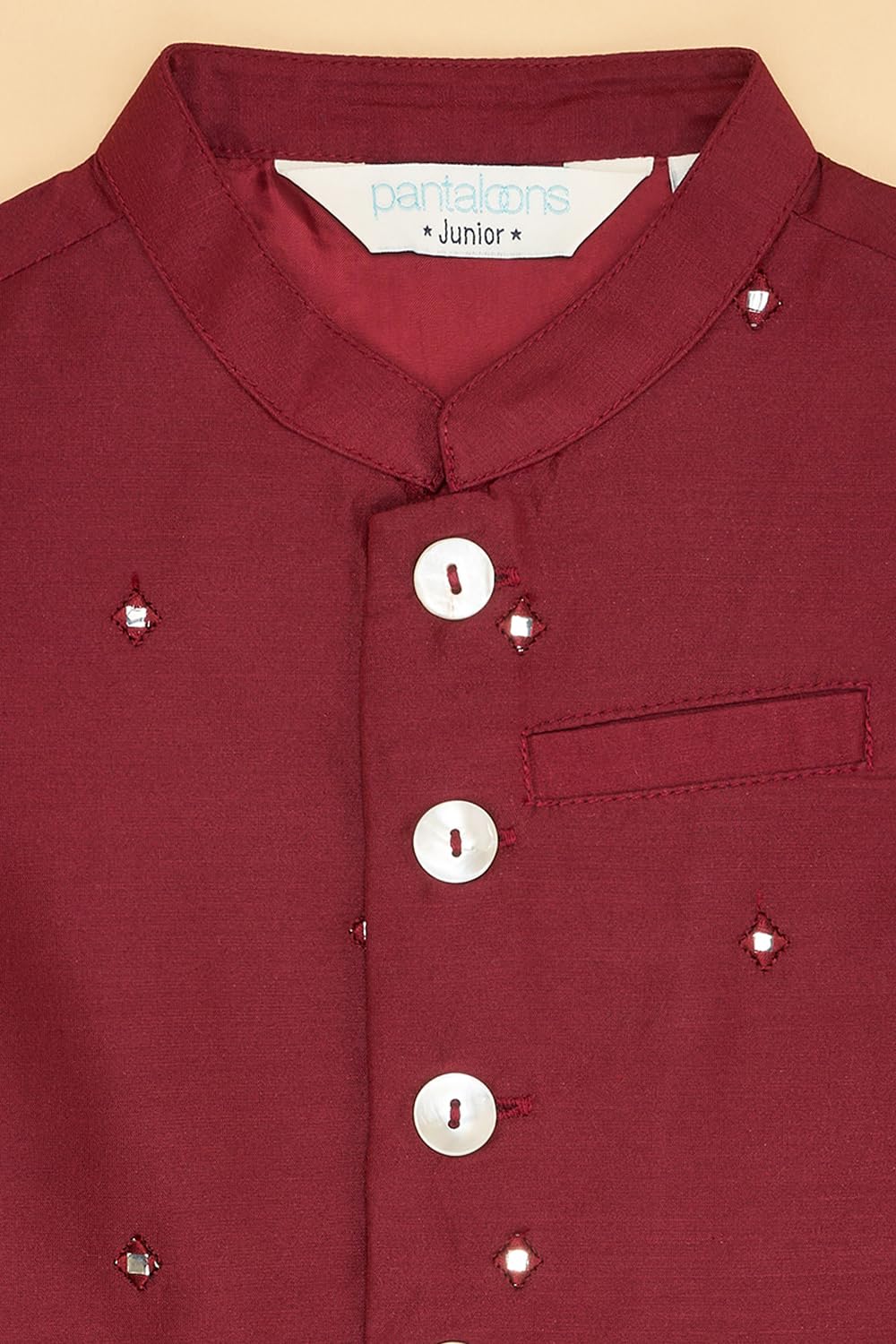 Indus Route by Pantaloons Boys Waistcoat 1