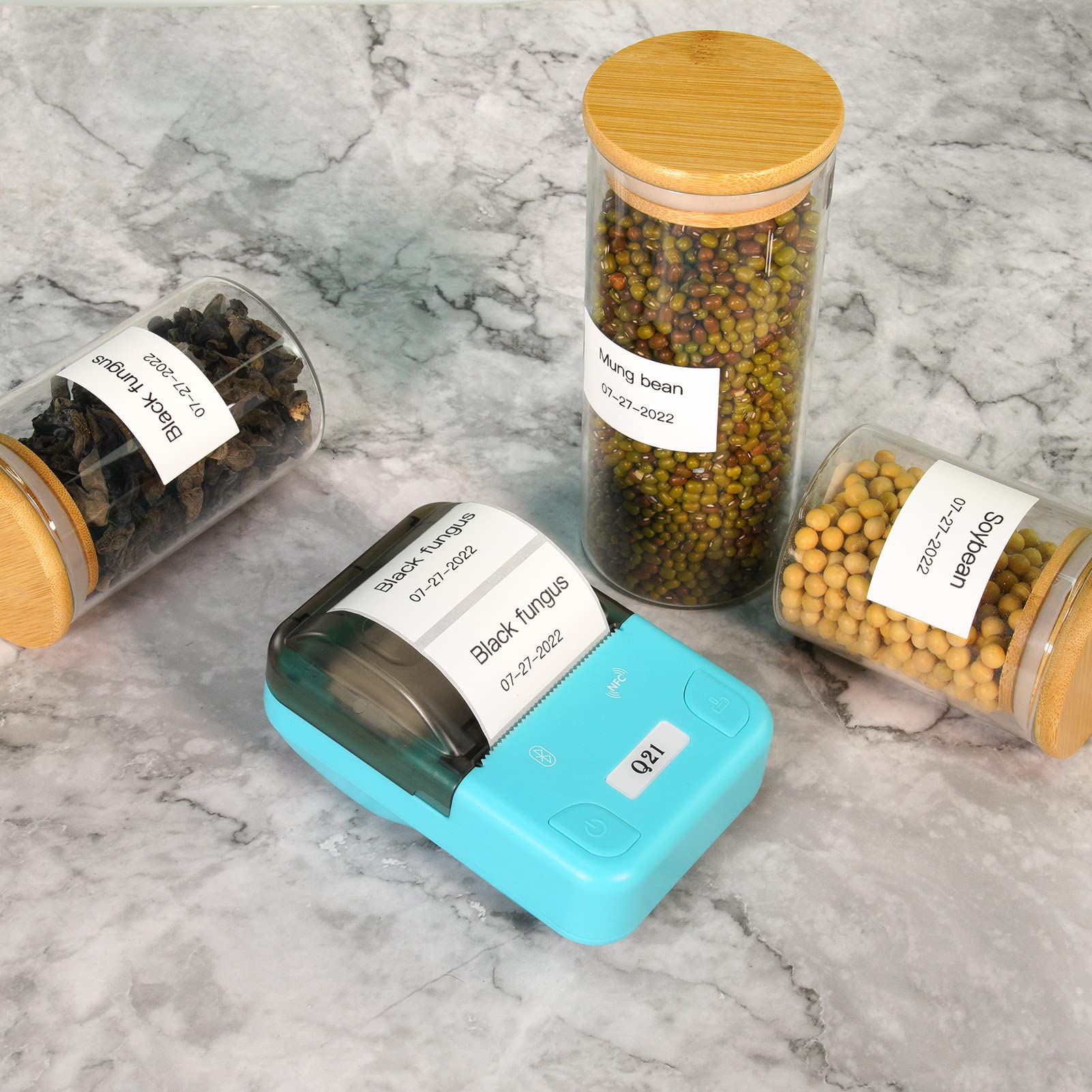 Rouleau De 230 étiquettes Thermiques Autocollantes 12x30 Mm - Résistantes à L'eau, Huile Et Rayures, Compatibles Imprimantes Q1/Q2/Q3, Certifiées SGS